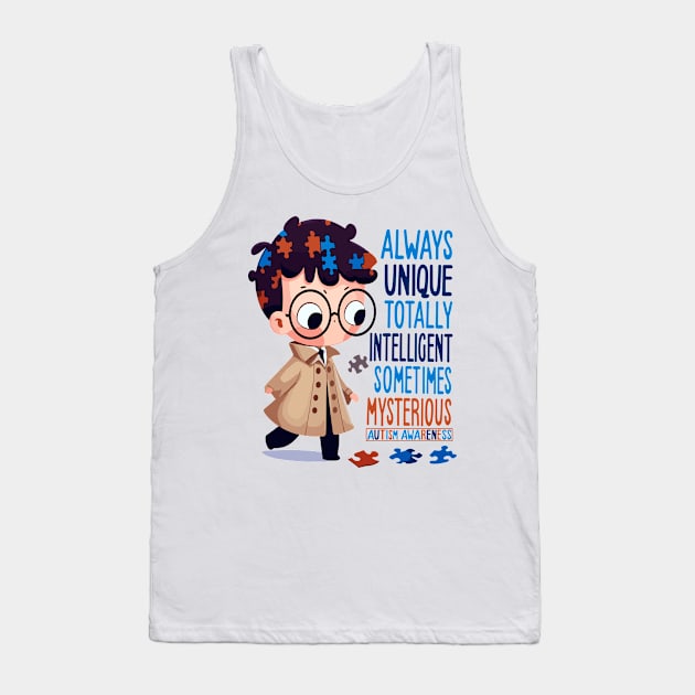 Puzzle Sleuth: Mind Body Balance Tank Top by maknatess